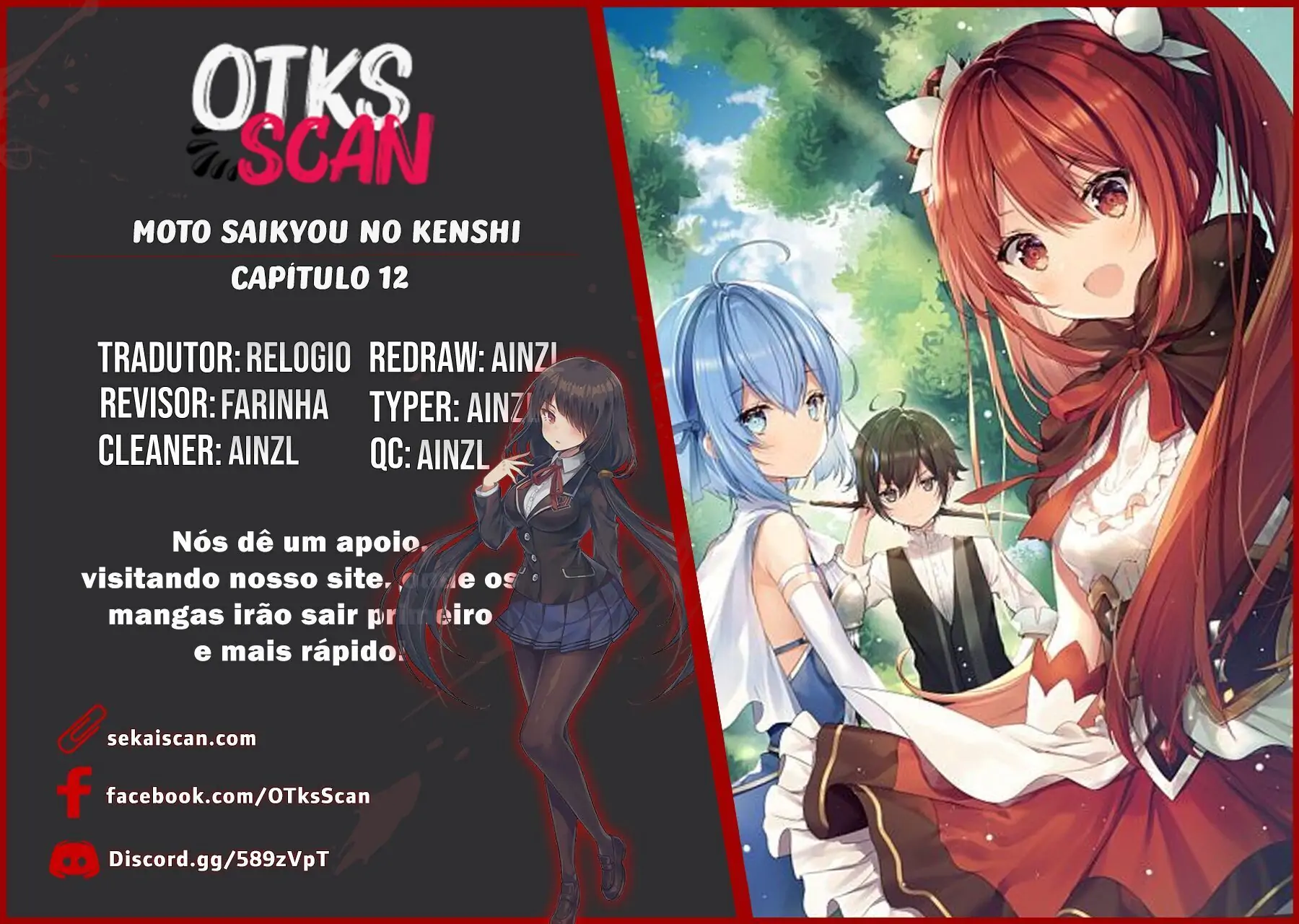 Moto Saikyou No Kenshi Wa, Isekai Mahou Ni Akogareru-Chapter 12